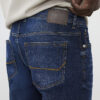 Blå skinny fit-jeans