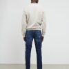 Blå skinny fit-jeans