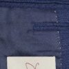 Blå slim fit-kostymjacka med struktur Blå slim fit-kostymjacka med struktur