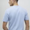 Blå slim fit-T-shirt Blå slim fit-T-shirt