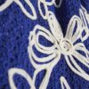 Blå strandshorts med Cornelli-broderi