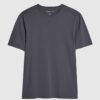 Blå T-shirt med muskulös passform