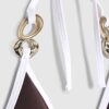 Brun bikinitopp med ringdetaljer