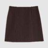 Brun Cosy minikjol