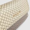 Brun crossbody-väska med monogramtryck
