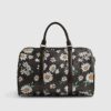 Brun Daisy Monogram Barrell-väska