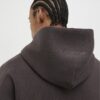 Brun hoodie i oversized-passform Brun hoodie i oversized-passform