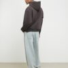 Brun hoodie i oversized-passform Brun hoodie i oversized-passform