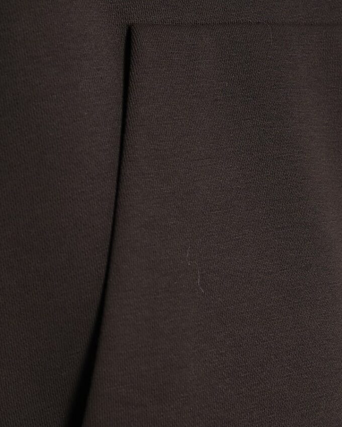 Brun hoodie i oversized-passform Brun hoodie i oversized-passform