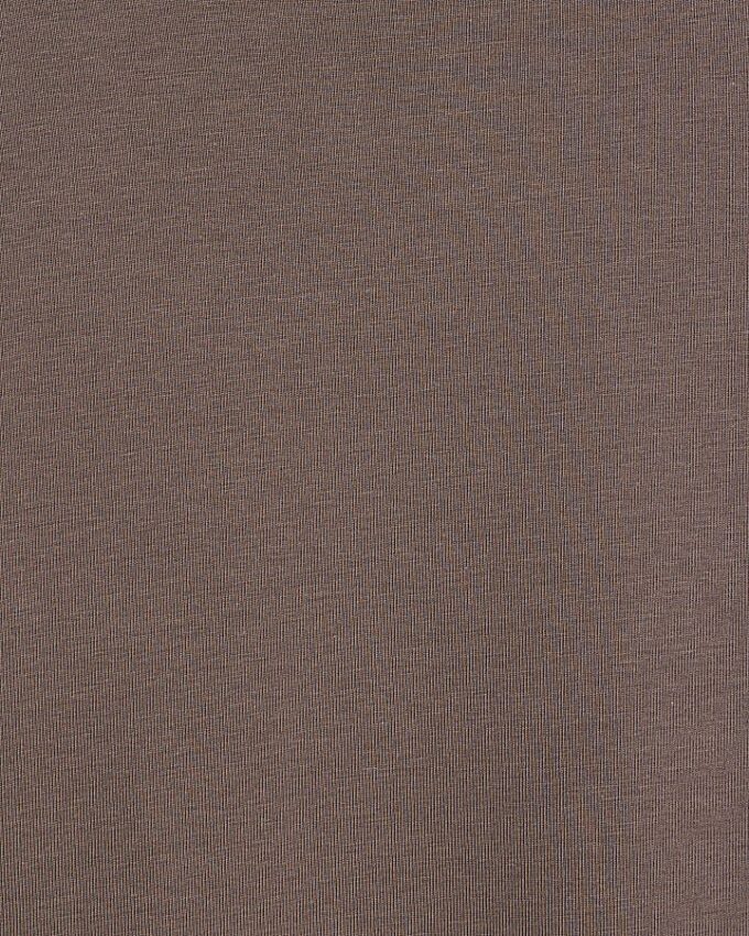 Brun muskelfit-T-shirt