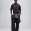 Brun oversized Luminis Studios T-shirt