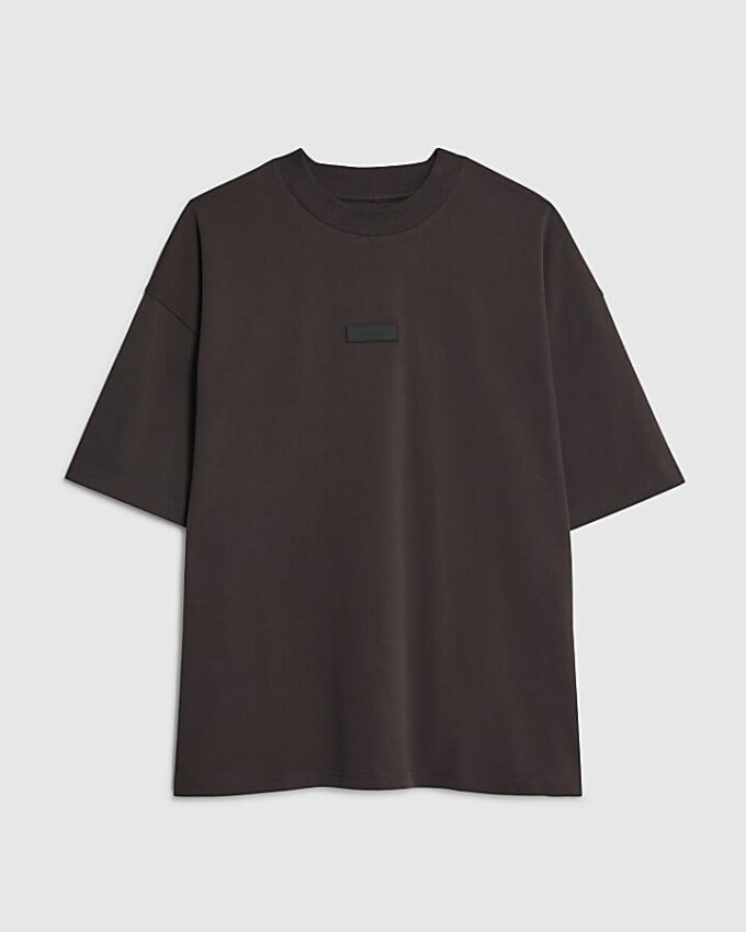 Brun oversized Luminis Studios T-shirt