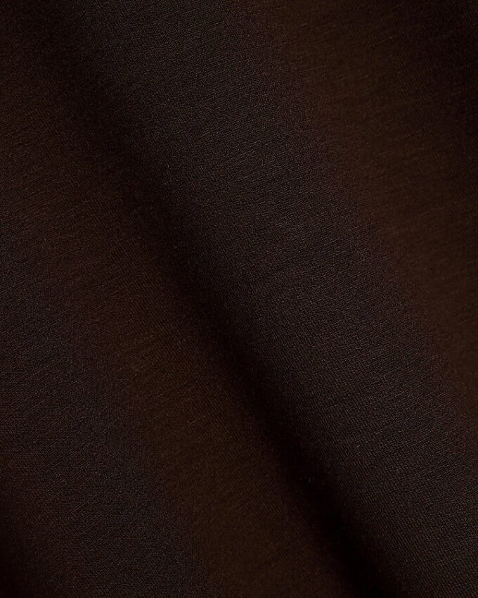 Brun premium-boxy-T-shirt med korta ärmar