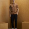 Brun RXR-T-shirt med normal passform
