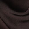 Brun satin midi-klänning med cowl neck och spetsar