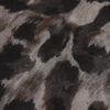 Brun scarf med leopardmönster