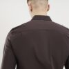 Brun slim fit-skjorta