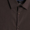Brun slim fit-skjorta