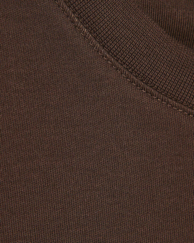 Brun slim fit-T-shirt