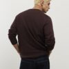 Brun slim fit-tröja