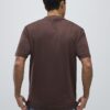 Brun T-shirt med normal passform Brun T-shirt med normal passform