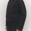 Brun texturerad Harrington-jacka