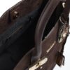 Brun totebag i imitationsmocka