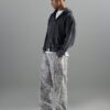 Bruna baggy jeans i kamouflage