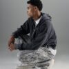 Bruna baggy jeans i kamouflage