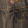 Bruna jeans med lös passform