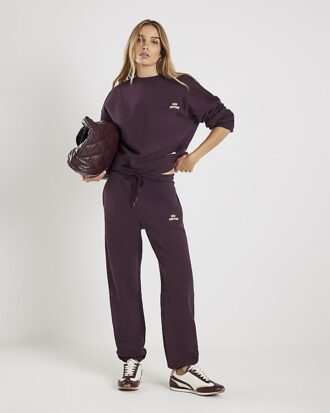 Bruna joggingbyxor i RVR Edition