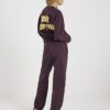 Bruna joggingbyxor i RVR Edition