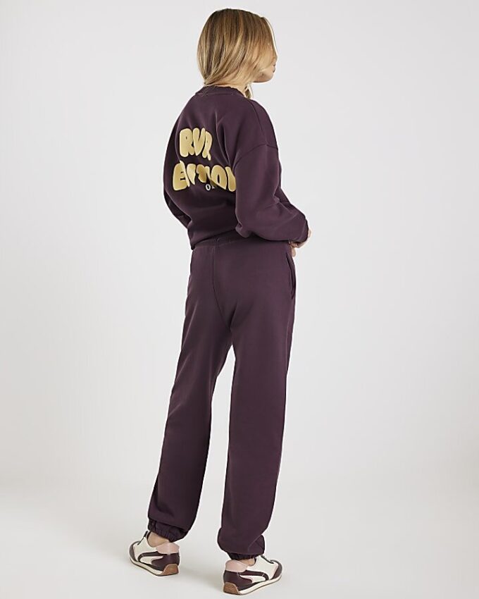 Bruna joggingbyxor i RVR Edition