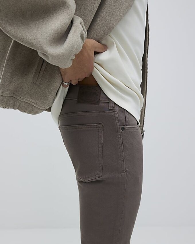 Bruna slim fit-jeans i tvättad look Bruna slim fit-jeans i tvättad look