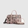 Brunt monogram Graffiti Barrell Bag-paket