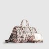 Brunt monogram Graffiti Barrell Bag-paket
