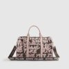 Brunt monogram Graffiti Barrell Bag-paket