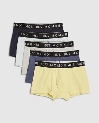 Flerfärgade MCMXII-badbyxor, 5-pack