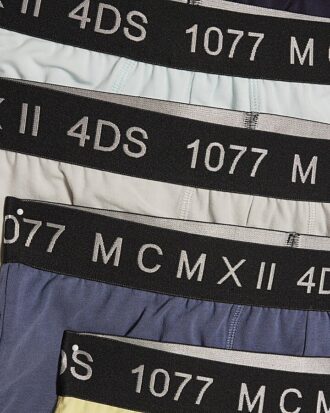Flerfärgade MCMXII-badbyxor, 5-pack