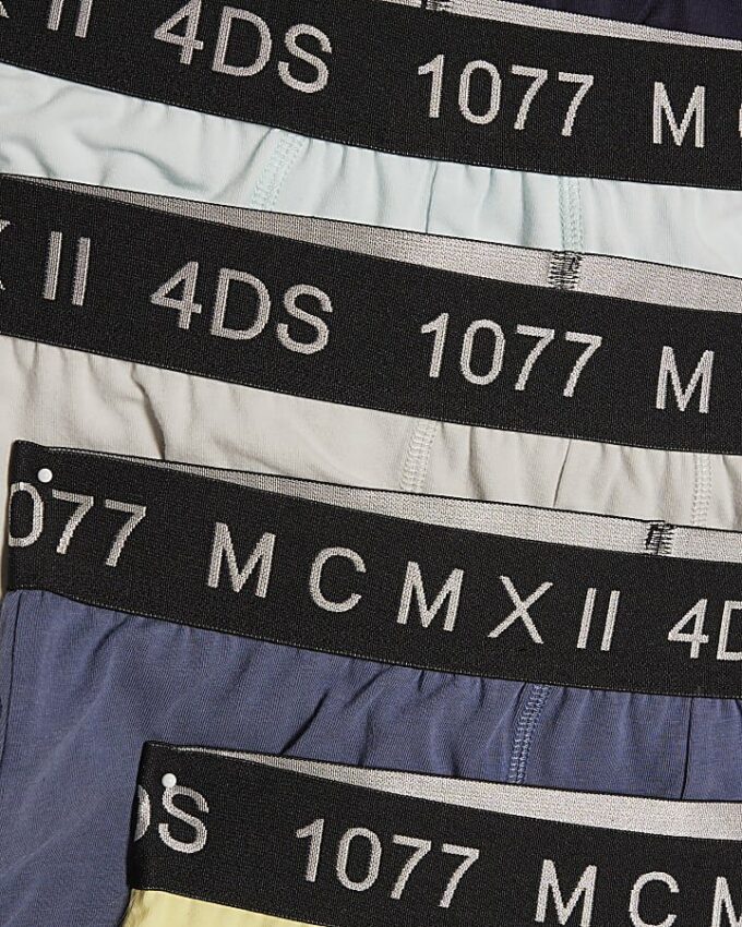 Flerfärgade MCMXII-badbyxor, 5-pack