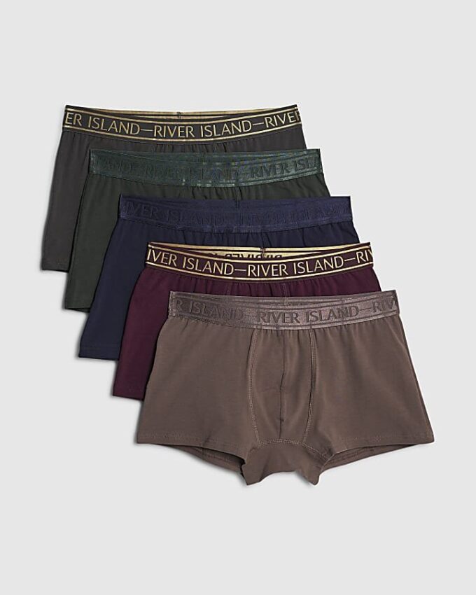 Flerfärgat 5-pack med underkläder
