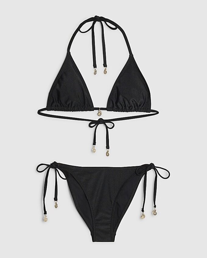 Flerfärgat bikiniset med 2 delar Flerfärgat bikiniset med 2 delar