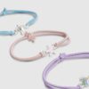 Flickor, flerfärgat armband med havsmotiv, 3-pack