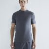 Grå 3-pack Muscle Fit T-shirt
