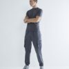 Grå 3-pack Muscle Fit T-shirt