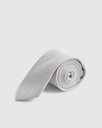 Grå geometrisk slips