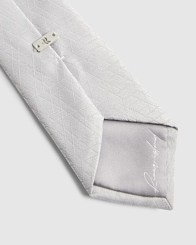 Grå geometrisk slips
