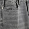 Grå midhög flared jeans