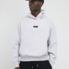 Grå oversized hoodie med Luminis-tryck Grå oversized hoodie med Luminis-tryck