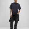 Grå oversized Luminis Studios T-shirt